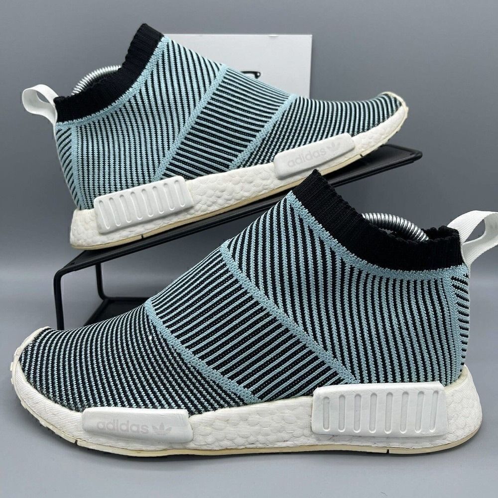 adidas NMD CS1 Primeknit x Parley Mens Size 8 Shoes Athletic Blue Spirit 2018